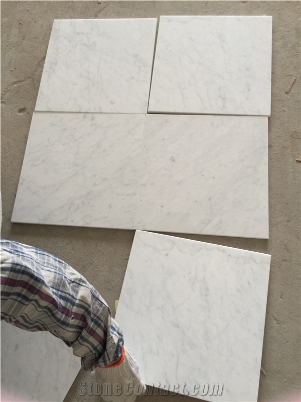 Bianco Carrara C Top Quality Marble Slabs & Tiles