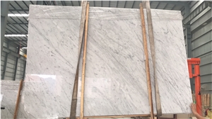 Carrara C White Marble Slabs Honed Floor Tiles