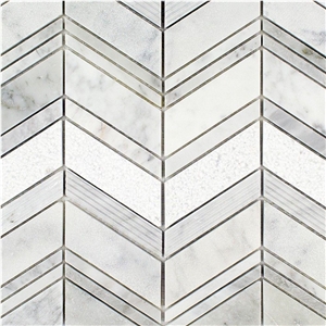 Carrara White Marble New Design Mosaic