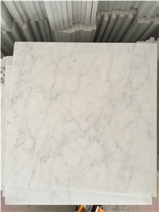 Extremely White Carrara Marble 305*305 Tiles