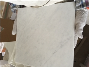 High Quality Carrara White Marble Tiles 10mm Thick