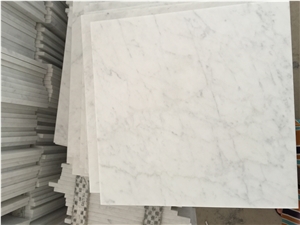 Italy Bianco Carrara C White Marble Wall Tiles