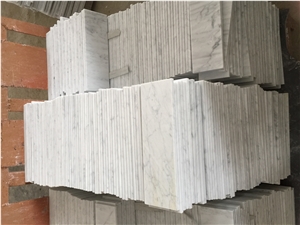 White Marble Carrara C Kitchen Wall Tiles