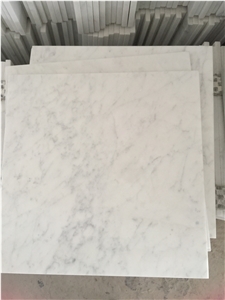 White Marble Carrara C Top Quality Marble Tiles
