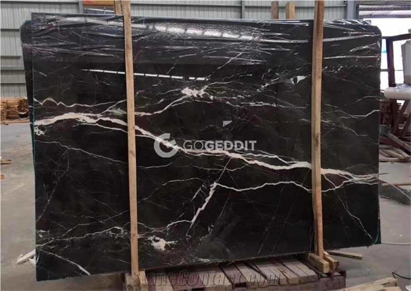 Caffe Amaro Italy Brown Marble with White Veins