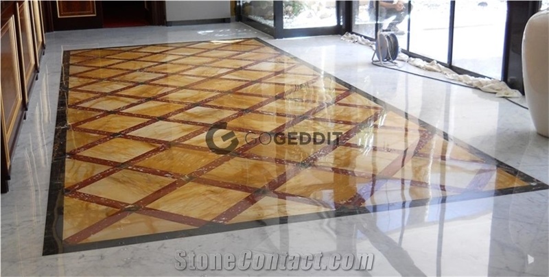Giallo Siena Italy Siena Gold Marble Flooring Tile