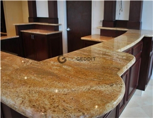 Imperial Gold Granite Bath Top