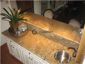 Imperial Gold Granite Kitchen Countertop