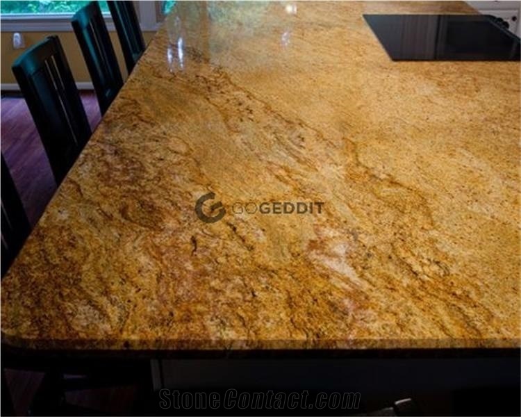 Imperial Gold Granite Kitchen Work Top