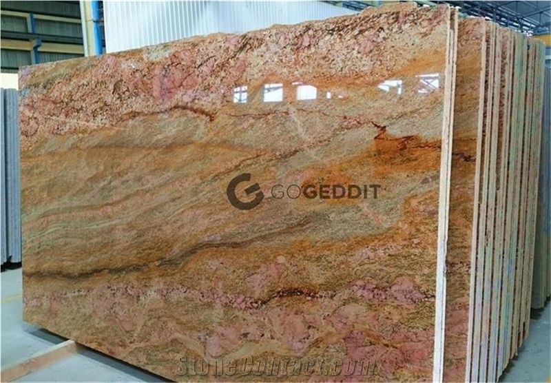 Imperial Gold India Golden Imperial Granite Slabs
