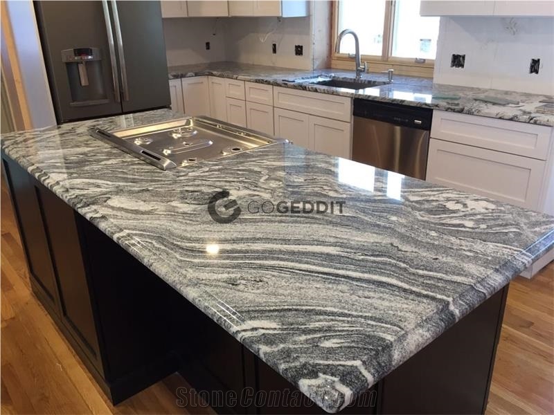 Viscont White Granite Kitchen Countertop
