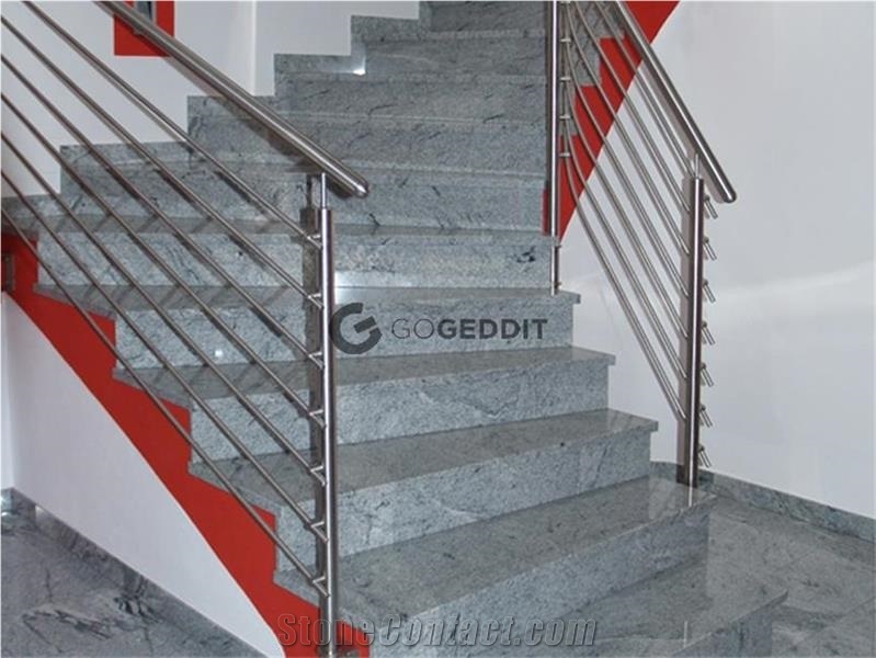 Viscont White Granite Stairs