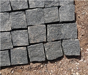 Granite Split Cobble Stone, Cube Stone Pavers
