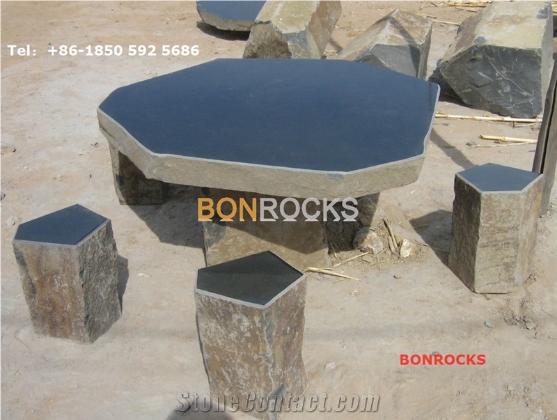 Basalt Chairs and Tables