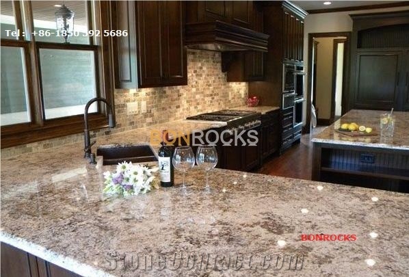 Bianco Antico White Granite Countertops