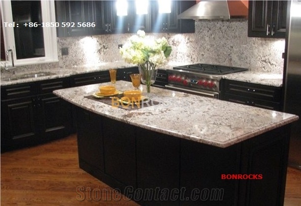 Bianco Antico White Granite Countertops