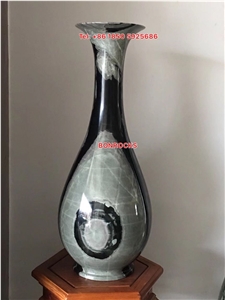 Black Jade Vase