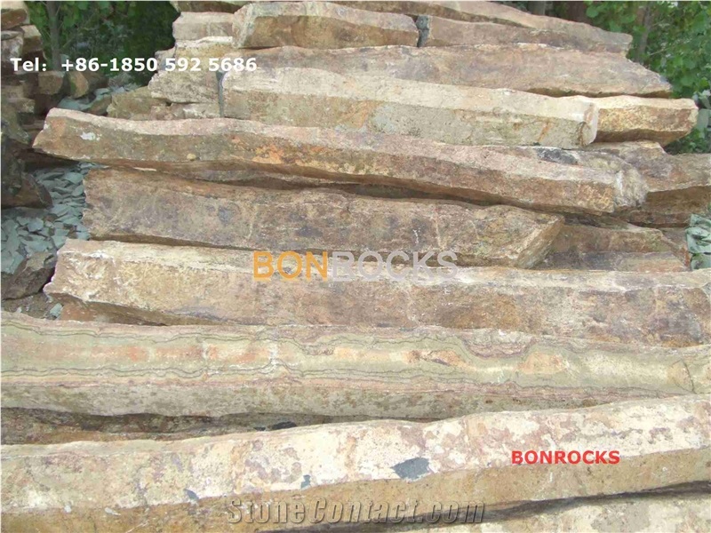 Brown Basalt Pillars