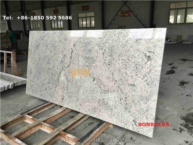 New Kashmir White Granite Vanity Tops