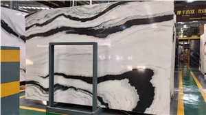 Panda White Marble Slab