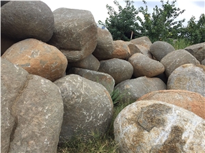 Round Landscape Stone Garden Boulders