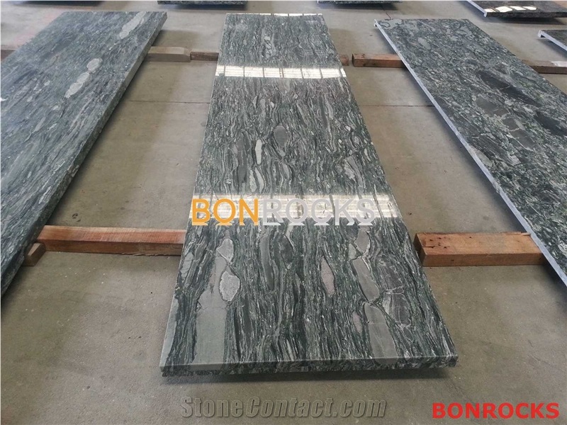 Sea Wave Green Granite Countertops From China Stonecontact Com