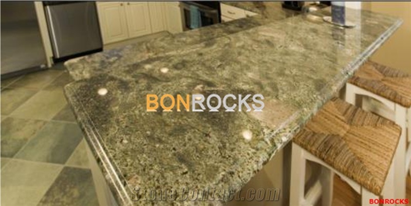 Verde Imperial Green Granite Countertops