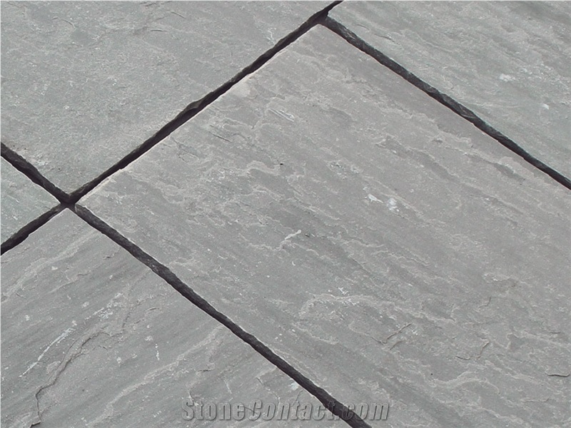 Kandla Grey Sandstone Floor Tiles, Floor Pattern