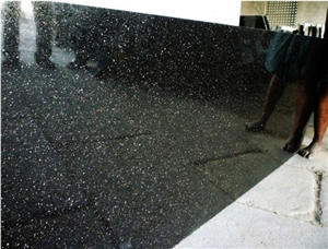 Black Star Galaxy Granite Polished Slabs&Tiles