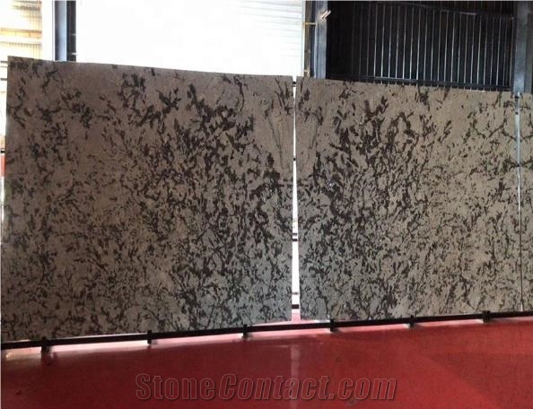 Brazil Snow Fall Granite Polished Big Slabs 2/3cm