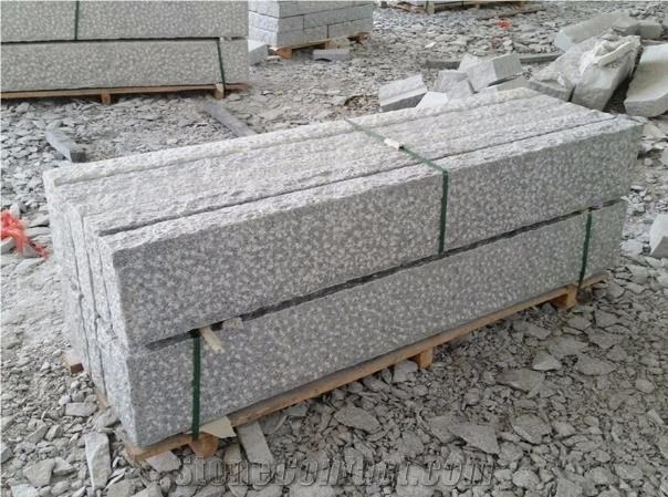 China G603 Pineapple Granite Landscaping Kerbstone