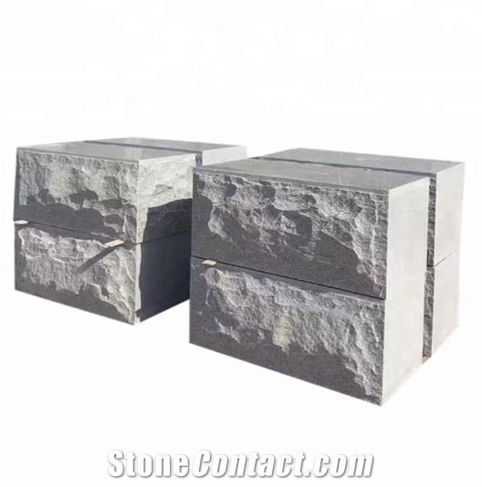 China Gray Granite G603 Natural Split Kerbstone