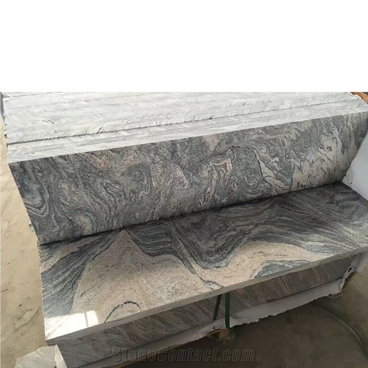 China Juparana San Wave Granite Tiles for Floor