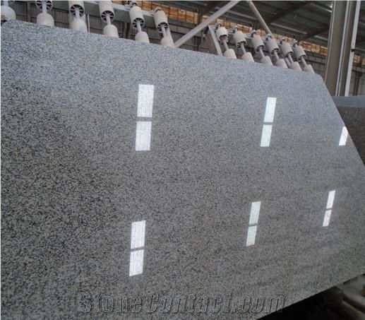 China Rice Grain White Granite G655 Slab&Tile