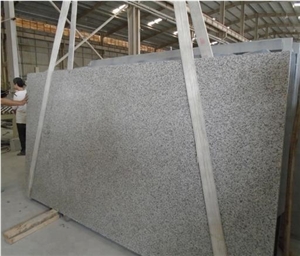 China Rice Grain White Granite G655 Slab&Tile