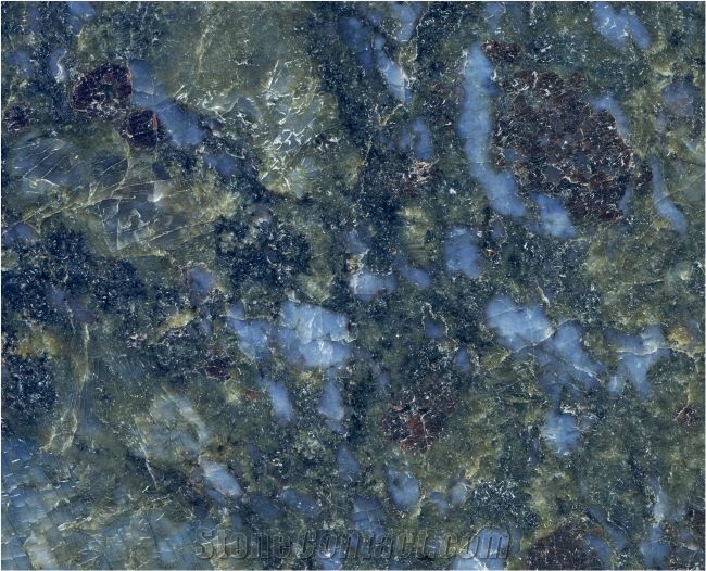 Chinese Butterfly Blue Granite Slabs Tiles 2/3cm