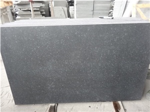 Honed G684 Fuding Black Basalt Granite Floor Tile