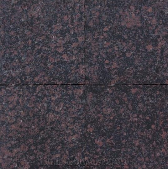 India Tan Brown Granite Polished Slabs 2/3cm