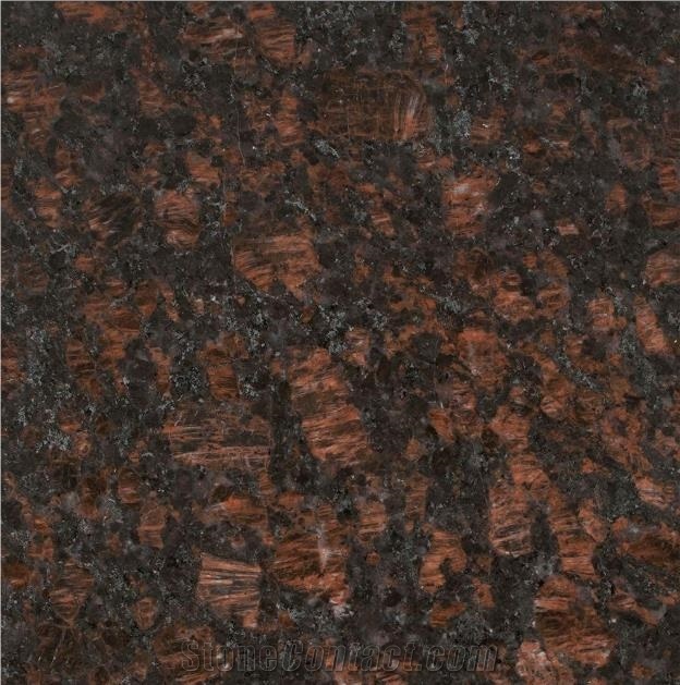 India Tan Brown Granite Polished Slabs 2/3cm
