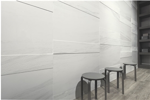 Italy Palissandro White Marble Flamed Tiles