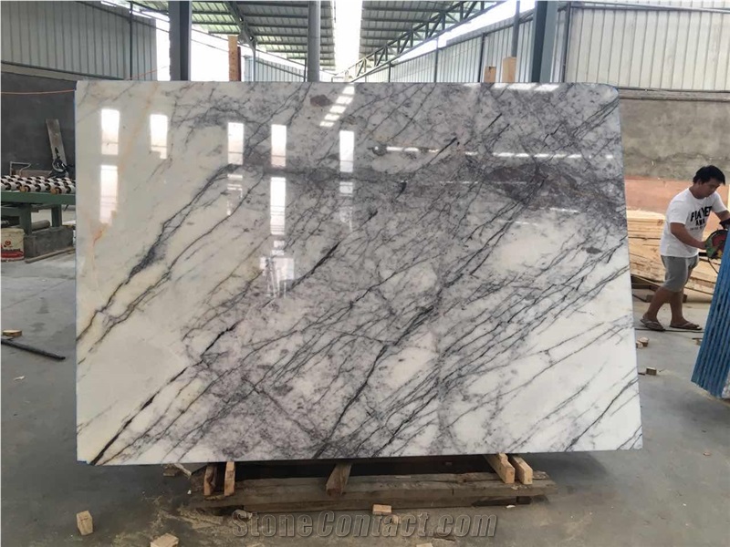 Milas Lilac Marble Stone Slab and Tile