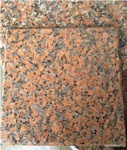 New Maple Red Granite Polish Tile Flooring & Liner
