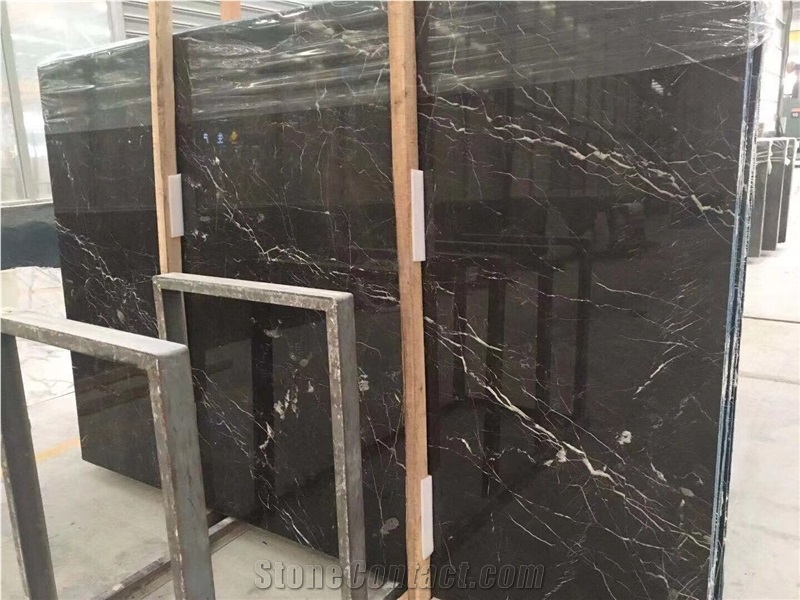 Polished Chinese St.Laurent Marble Stone Slabs