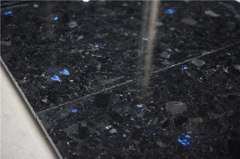 Ukraine Volga Blue Star Granite Vanity, Countertop