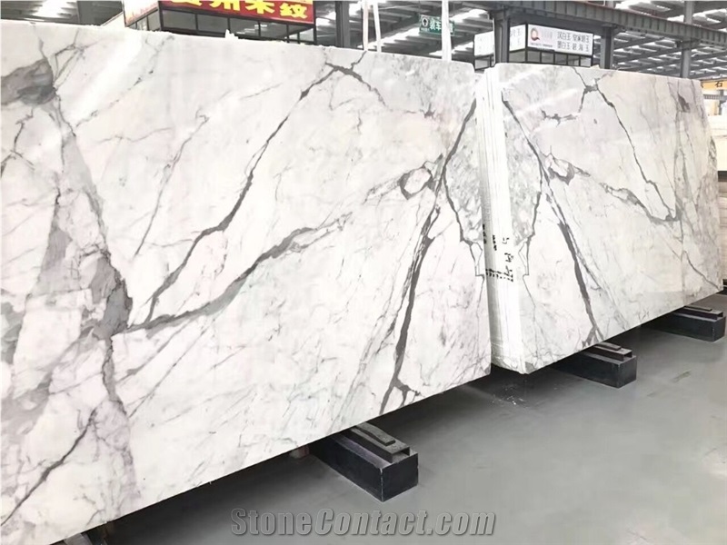 Statuary marble slab