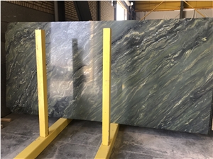 Dark Green Granite Slabs