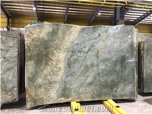 Light Green Granite Slabs, Iran Green Granite