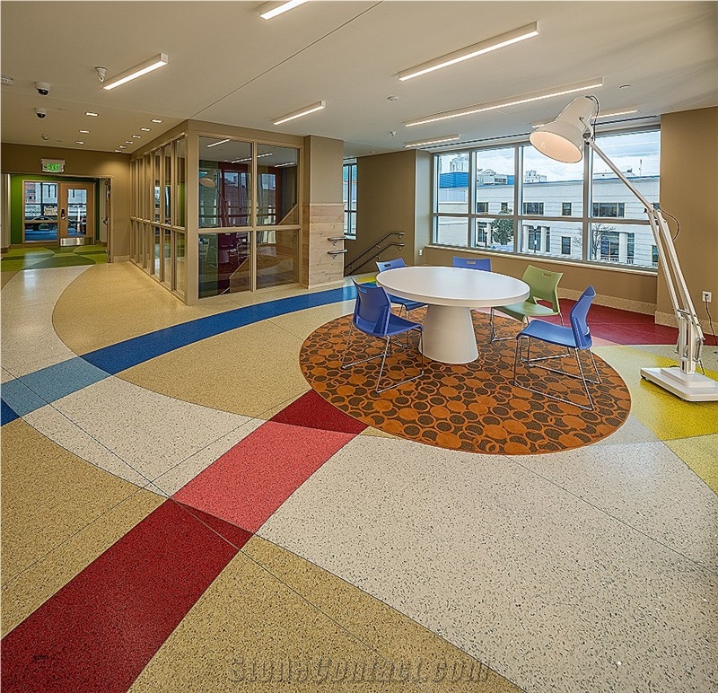 Thin-Set Epoxy Terrazzo Flooring