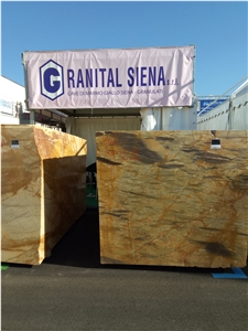 Giallo Siena Marble Blocks