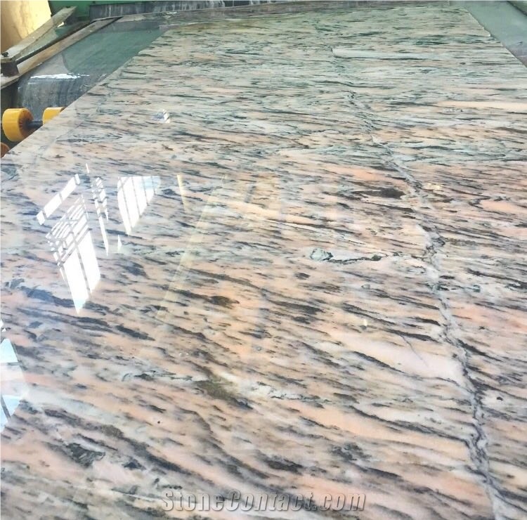 Leopard Crystal Marble Polished Slabs